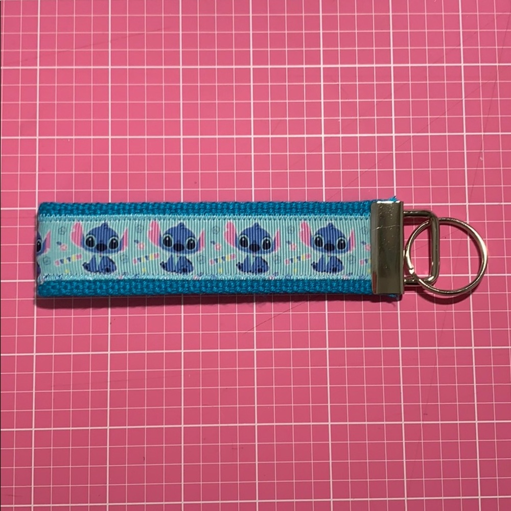 New- handmade Stitch Key FOB